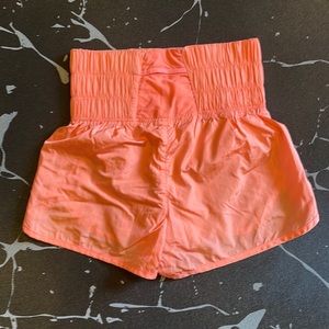 Free People Movement shorts size S , lined , apricot color